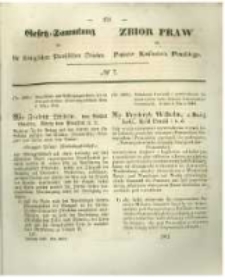 Gesetz-Sammlung für die Königlichen Preussischen Staaten. 1846 No7