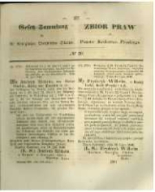 Gesetz-Sammlung für die Königlichen Preussischen Staaten. 1846 No20