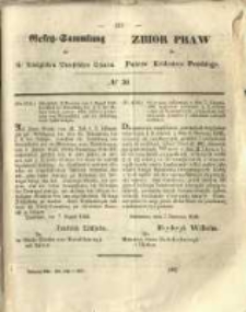Gesetz-Sammlung für die Königlichen Preussischen Staaten. 1846 No30