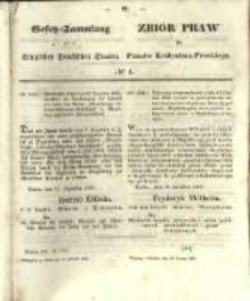 Gesetz-Sammlung für die Königlichen Preussischen Staaten. 1856.02.14 No4