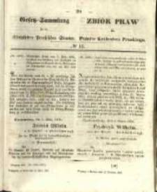 Gesetz-Sammlung für die Königlichen Preussischen Staaten. 1856.04.12 No15