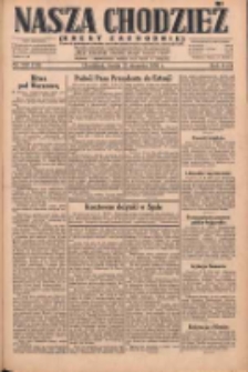 Nasza Chodzież: dziennik poświęcony obronie interes&oacute;w narodowych na zachodnich ziemiach Polski 1930.08.13 R.8(1) Nr186(111)