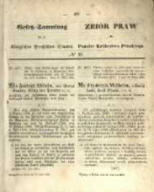 Gesetz-Sammlung für die Königlichen Preussischen Staaten. 1856.06.20 No31