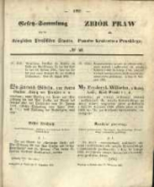 Gesetz-Sammlung für die Königlichen Preussischen Staaten. 1856.09.27 No50