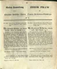 Gesetz-Sammlung für die Königlichen Preussischen Staaten. 1858.03.01 No5
