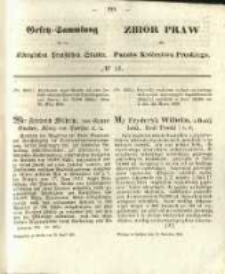 Gesetz-Sammlung für die Königlichen Preussischen Staaten. 1858.04.29 No16