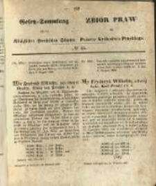 Gesetz-Sammlung für die Königlichen Preussischen Staaten. 1858.09.24 No45