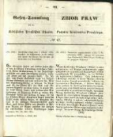 Gesetz-Sammlung für die Königlichen Preussischen Staaten. 1858.10.11 No47