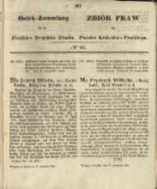 Gesetz-Sammlung für die Königlichen Preussischen Staaten. 1858.11.17 No52
