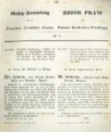 Gesetz-Sammlung für die Königlichen Preussischen Staaten. 1860.03.15 No8
