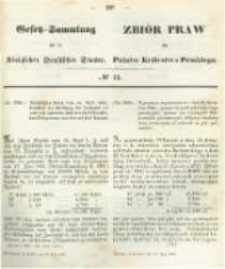 Gesetz-Sammlung für die Königlichen Preussischen Staaten. 1860.05.23 No15