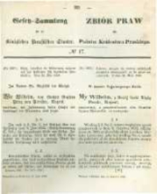 Gesetz-Sammlung für die Königlichen Preussischen Staaten. 1860.06.15 No17