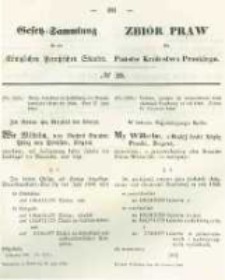 Gesetz-Sammlung für die Königlichen Preussischen Staaten. 1860.06.30 No20