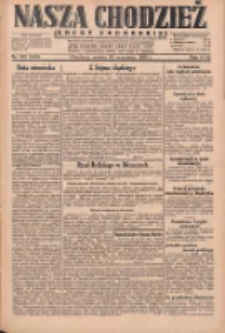Nasza Chodzież: dziennik poświęcony obronie interesów narodowych na zachodnich ziemiach Polski 1930.09.20 R.8(1) Nr218(143)