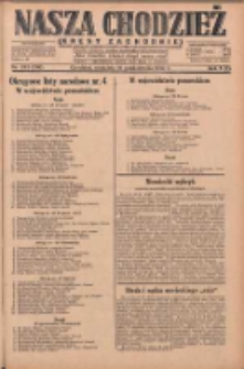 Nasza Chodzież: dziennik poświęcony obronie interesów narodowych na zachodnich ziemiach Polski 1930.10.19 R.8(1) Nr243(168)