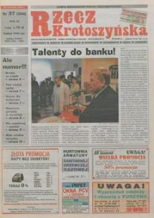 Rzecz Krotoszyńska 2000.09.20 Nr37(294)