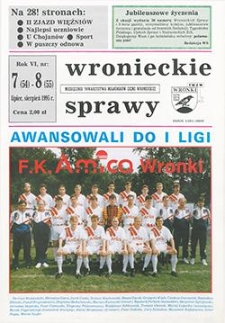 Wronieckie Sprawy 1995.07-08 R.6 Nr7/8(54/55)