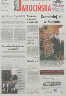 Gazeta Jarocińska 2001.04.27 Nr17(550)