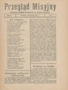 Przegląd Misyjny: bezpłatny dodatek miesięczny do "Gazety Polskiej" 1927.04.04 R.2 Nr4