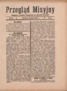 Przegląd Misyjny: bezpłatny dodatek miesięczny do "Gazety Polskiej" 1930.03.11 R.5 Nr3