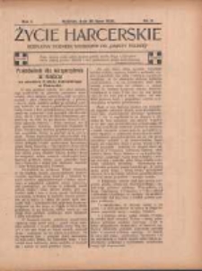 Życie Harcerskie: bezpłatny dodatek miesięczny do "Gazety Polskiej" 1929.07.30 R.1 Nr2
