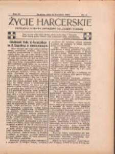 Życie Harcerskie: bezpłatny dodatek miesięczny do "Gazety Polskiej" 1932.04.12 R.3 Nr4