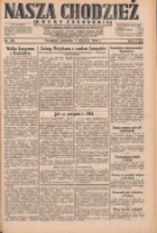 Nasza Chodzież: dziennik poświęcony obronie interesów narodowych na zachodnich ziemiach Polski 1931.06.07 R.9(2) Nr129