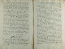 List Ciołka z Żelechowa do Jakuba Sieninskiego, z Wiśniewy 02.06.1607