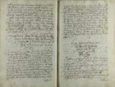 Puncta pokazanych rzeczy przez woiewode krakowskiego Mikołaja Zebrzydowskiego sabbata infra Octauas Corporis Christi [06.06.] Anno Dni 1607