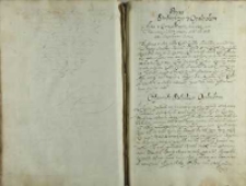 Proces Stadnickiego z Opalinskim. Actum in castro Praemisliensi feria sexta post Dominicam Jubilate proxima 24.04.1608