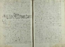 Votum Krzysztofa Zbaraskiego koniuszego koronnego na seymie toruńskim 1626