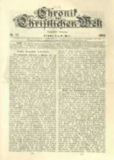 Chronik der christlichen Welt. 1903.05.28 Jg.13 Nr.22