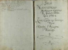 Propozycje na eleccyey krola Władysława Czwartego miana do wszystkiego koła rycerskiego przez Jana Wężyka arcybiskupa gnieznienskiego 1632