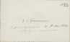 Wizytówka Józefa Ignacego Kraszewskiego, 1884 rok