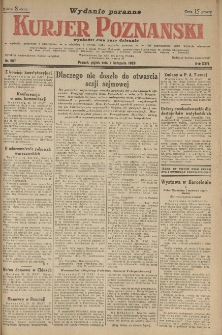 Kurier Poznański 1929.11.01 R.24 nr 507