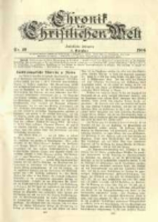 Chronik der christlichen Welt. 1906.10.04 Jg.16 Nr.40
