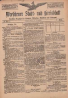 Wreschener Stadt und Kreisblatt: amtlicher Anzeiger für Wreschen, Miloslaw, Strzalkowo und Umgegend 1912.09.24 Nr115