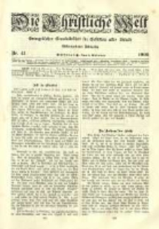 Die Christliche Welt: evangelisches Gemeindeblatt für Gebildete aller Stände. 1903.10.08 Jg.17 Nr.41