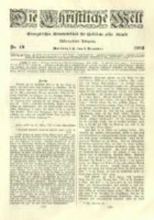 Die Christliche Welt: evangelisches Gemeindeblatt für Gebildete aller Stände. 1903.12.03 Jg.17 Nr.49