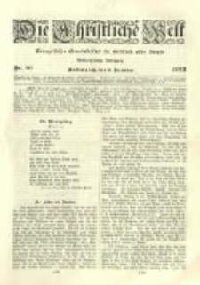 Die Christliche Welt: evangelisches Gemeindeblatt für Gebildete aller Stände. 1903.12.10 Jg.17 Nr.50