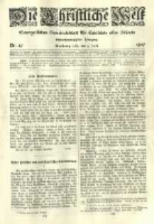 Die Christliche Welt: evangelisches Gemeindeblatt für Gebildete aller Stände. 1907.07.04 Jg.21 Nr.27