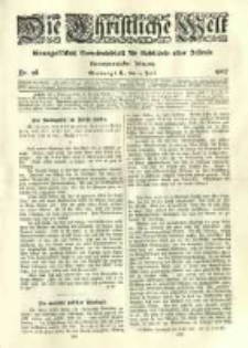 Die Christliche Welt: evangelisches Gemeindeblatt für Gebildete aller Stände. 1907.07.11 Jg.21 Nr.28