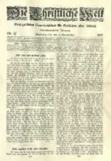 Die Christliche Welt: evangelisches Gemeindeblatt für Gebildete aller Stände. 1907.09.12 Jg.21 Nr.37