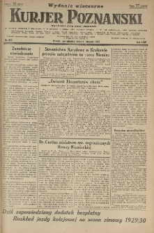 Kurier Poznański 1929.11.11 R.24 nr 522