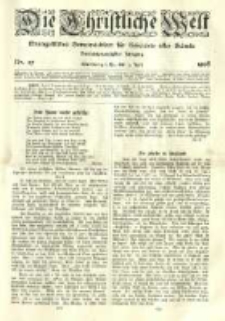 Die Christliche Welt: evangelisches Gemeindeblatt für Gebildete aller Stände. 1908.07.02 Jg.22 Nr.27