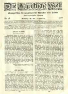 Die Christliche Welt: evangelisches Gemeindeblatt für Gebildete aller Stände. 1908.09.03 Jg.22 Nr.36