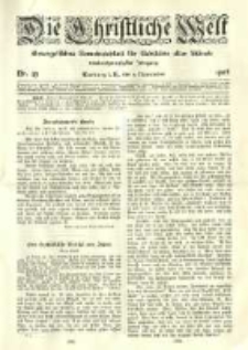 Die Christliche Welt: evangelisches Gemeindeblatt für Gebildete aller Stände. 1908.11.05 Jg.22 Nr.45