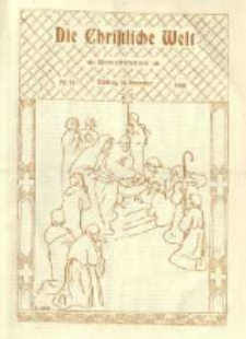 Die Christliche Welt: evangelisches Gemeindeblatt für Gebildete aller Stände. 1908.12.24 Jg.22 Nr.52