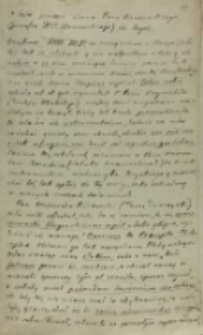 Zdanie Janusza Zbaraskiego o pieczęci