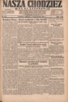 Nasza Chodzież: dziennik poświęcony obronie interesów narodowych na zachodnich ziemiach Polski 1931.10.18 R.9(2) Nr241